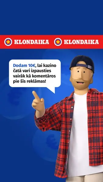 Кадр рекламы Klondaika Latvija