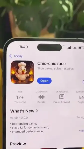 Кадр рекламы Chicken Game