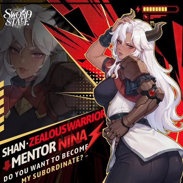 Кадр рекламы Sword x Staff