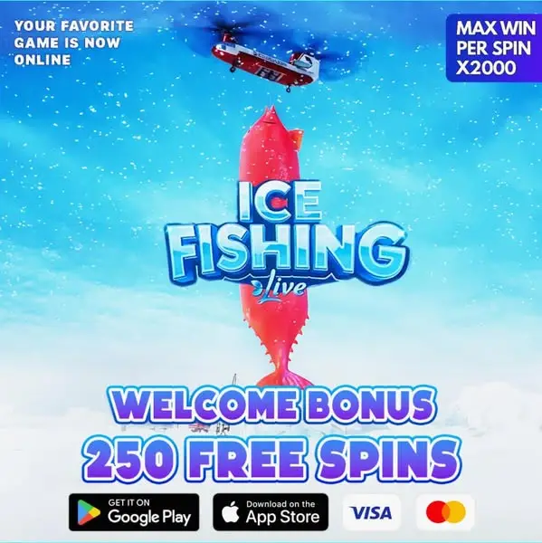 Кадр рекламы Ice Fishing