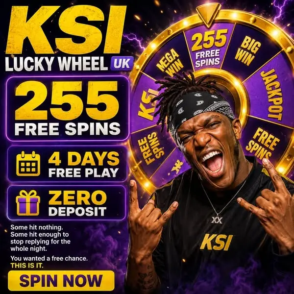 Кадр рекламы KSI Lucky Wheel