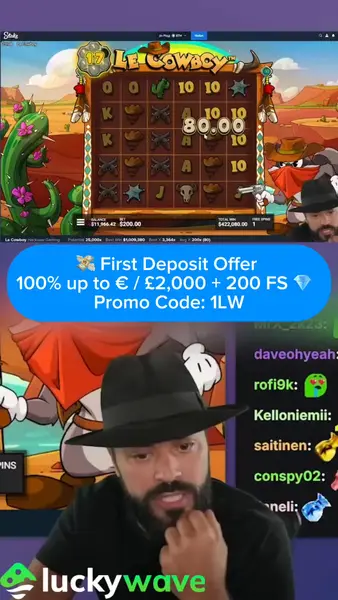Кадр рекламы Luckywave