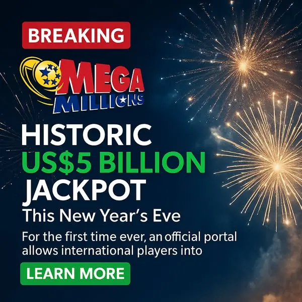 Кадр рекламы New Year’s Eve Jackpot Live