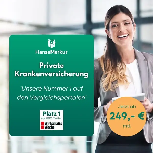 Кадр рекламы HanseMerkur Regionalgeschäftsstelle Duisburg