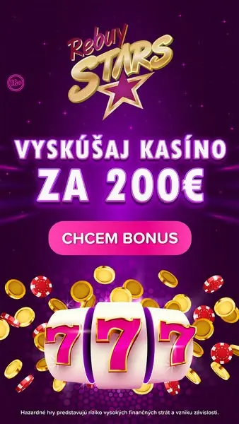 Кадр рекламы Rebuy Stars Online Casino