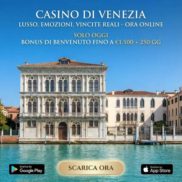 Кадр рекламы Casinò di Venezia