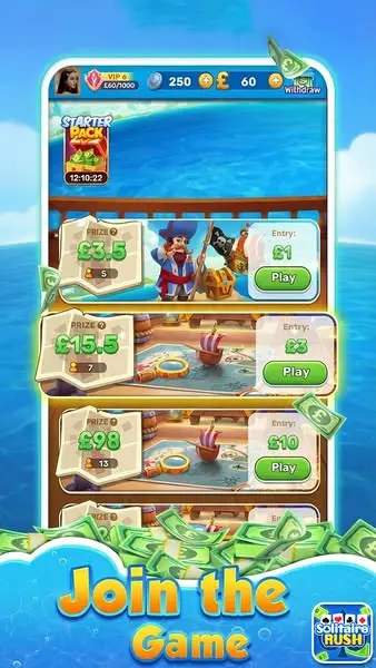 Кадр рекламы Solitaire Bounty