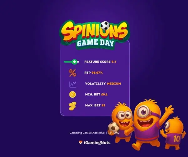 Кадр рекламы IGamingNuts UK