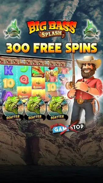 Кадр рекламы Big Bass Slots