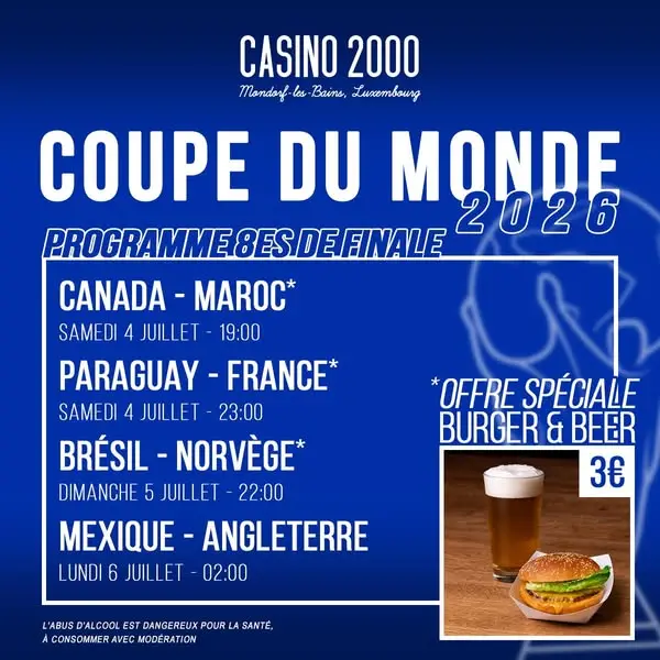 Кадр рекламы Casino 2000 Mondorf-les-Bains