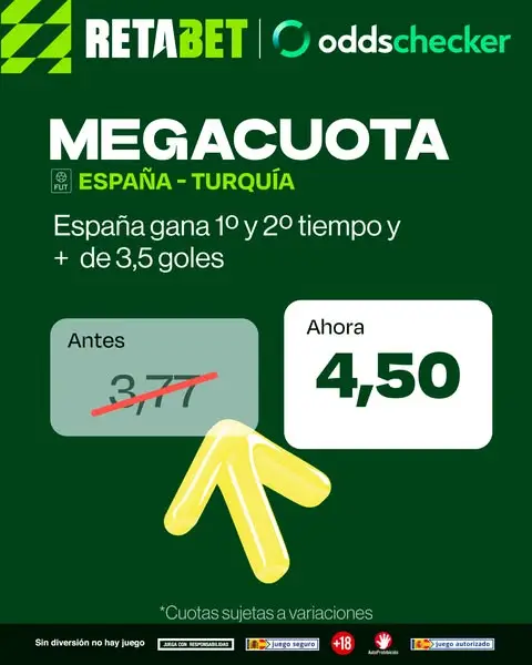 Кадр рекламы Oddschecker en español