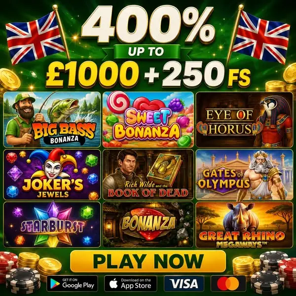 Кадр рекламы UK Slotsmania