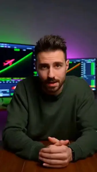 Кадр рекламы Il Vostro Maestro Aviatore Sergio