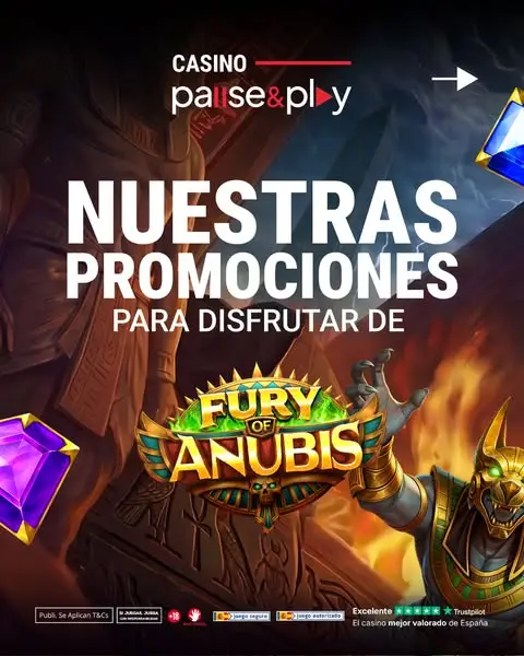 Кадр рекламы Casinopauseandplay.es
