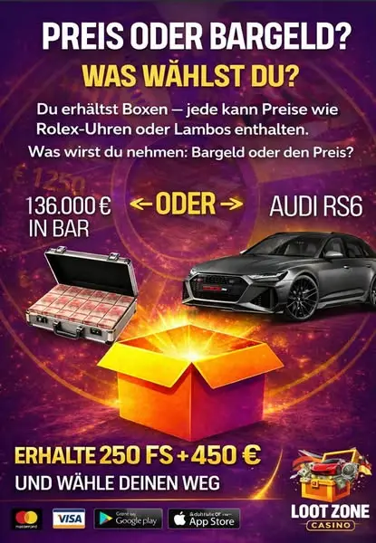 Кадр рекламы LOOT ZONE