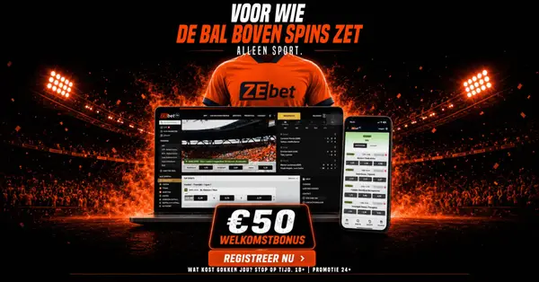 Кадр рекламы ZEbet NL - Ad