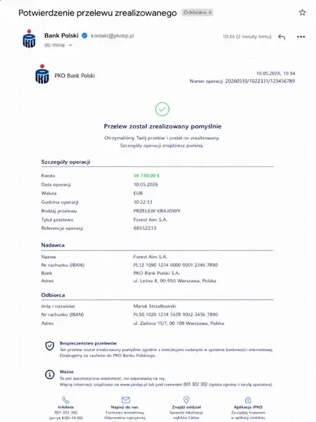 Кадр рекламы Marek Strzałkowski