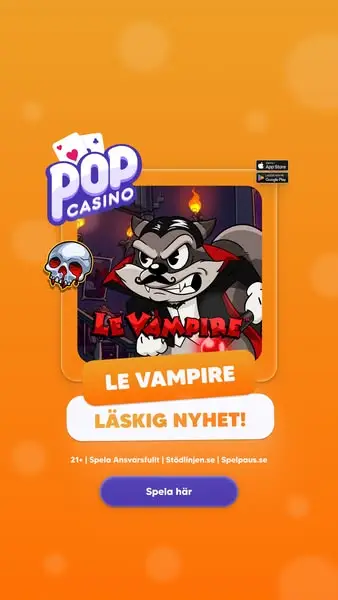 Кадр рекламы Pop Casino