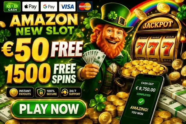 Кадр рекламы Amazon Online Slots