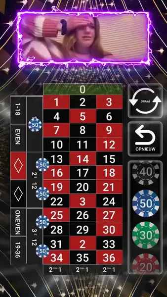 Кадр рекламы Royal Spin