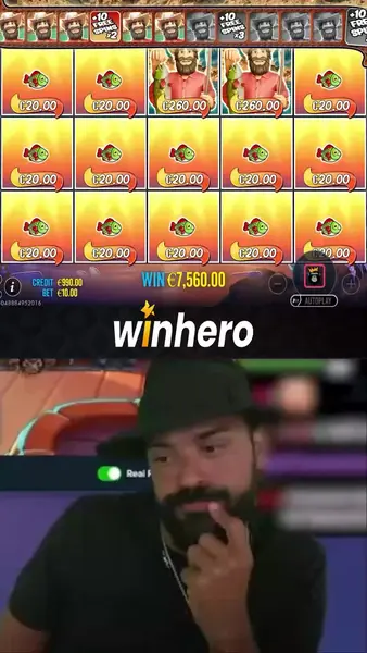 Кадр рекламы WinHero EU casino
