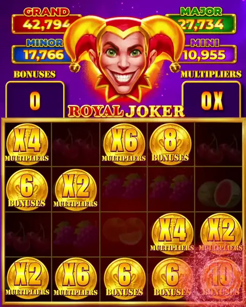 Кадр рекламы Royal Joker