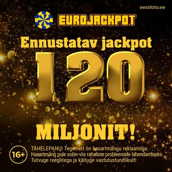 Кадр рекламы Eestiloto.ee