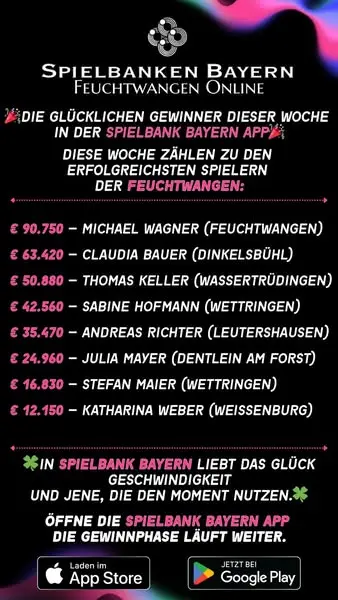 Кадр рекламы Spielbank & Casino Map Deutschland