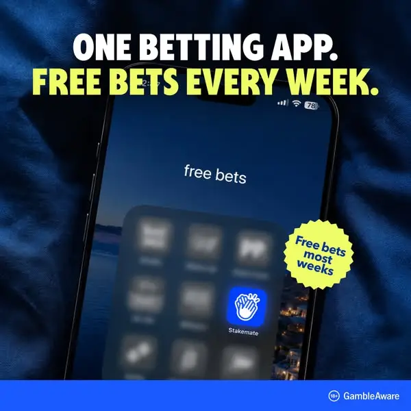 Кадр рекламы Stakemate UK
