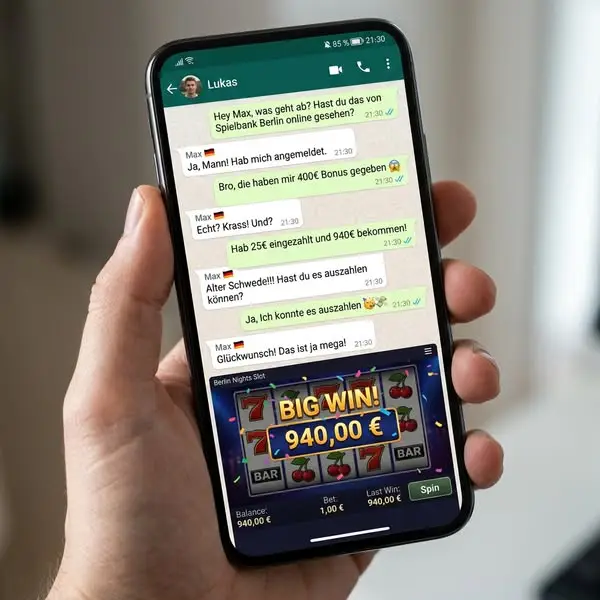Кадр рекламы Spielbank Berl1n