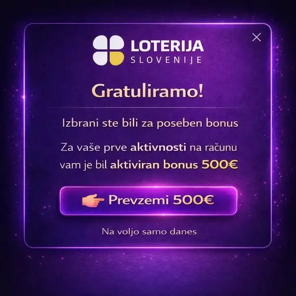 Кадр рекламы Lucky Zone Slovenia