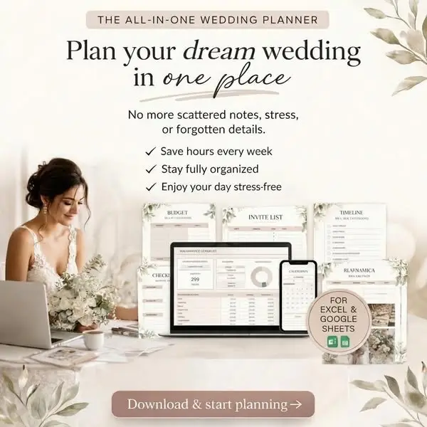 Кадр рекламы Wedding Plan