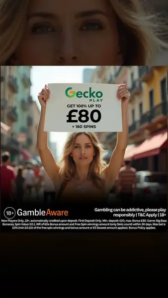 Кадр рекламы GeckoPlay Casino