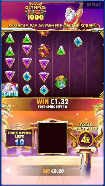 Кадр рекламы 250 Free Spins