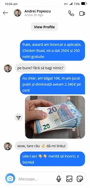Кадр рекламы Golden Ch1cken Route