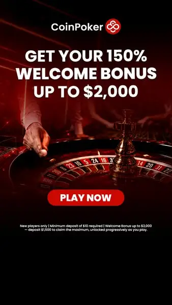 Кадр рекламы CoinPoker