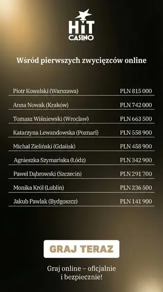 Кадр рекламы HIT Oficjalnie