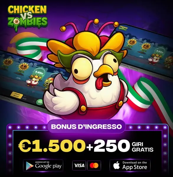 Кадр рекламы Chicken vs Zombies