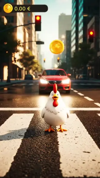 Кадр рекламы Chicken Road 2.0