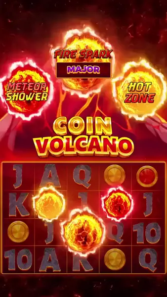 Кадр рекламы Coin Volcano