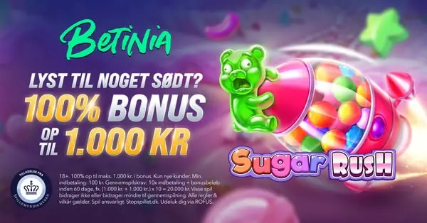 Кадр рекламы Betinia Danmark