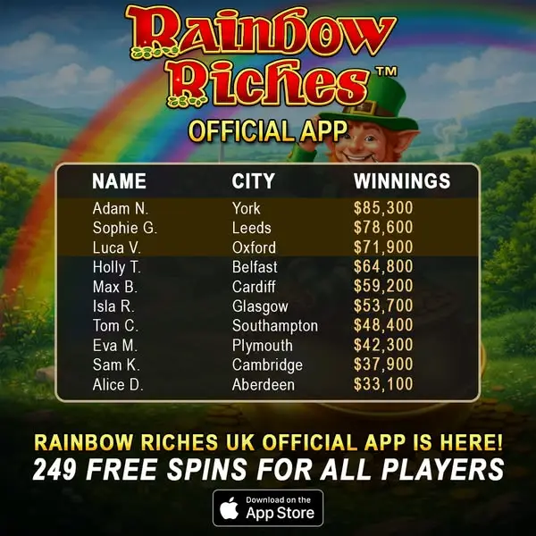 Кадр рекламы Rаіnbow Rісhes App