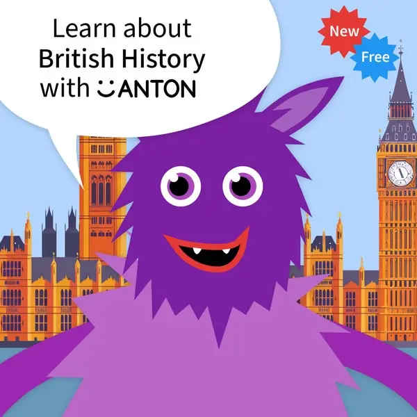 Кадр рекламы ANTON - the free learning app for school