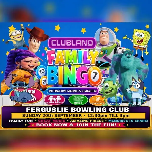 Кадр рекламы Boogie Bingo Events