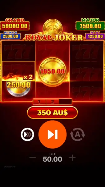 Кадр рекламы Royal Joker