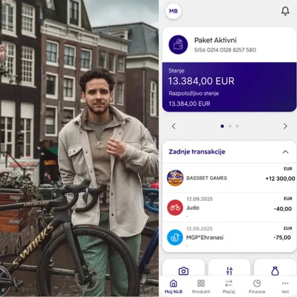 Кадр рекламы Martin Novak