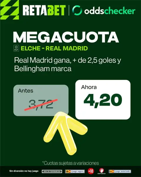 Кадр рекламы Oddschecker en español