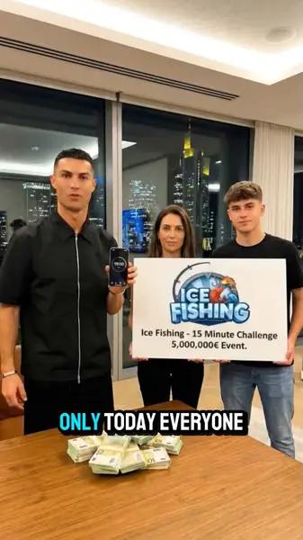 Кадр рекламы Ice Fish1ng 1