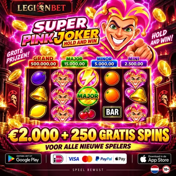 Кадр рекламы Super Pink Joker: Hold and Win