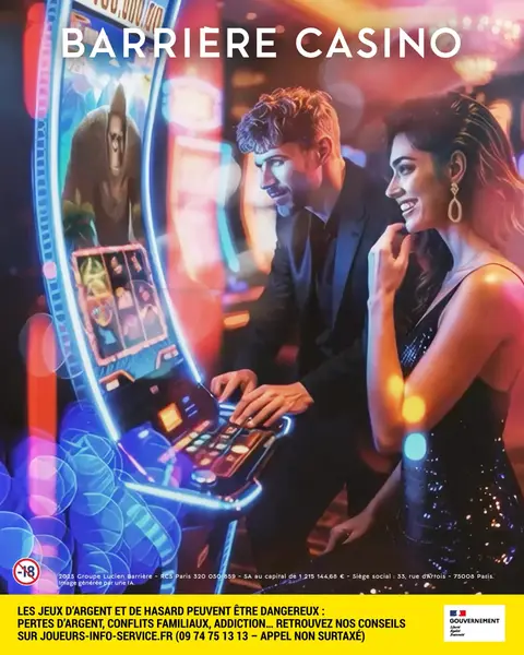 Кадр рекламы Casino Barrière Lille